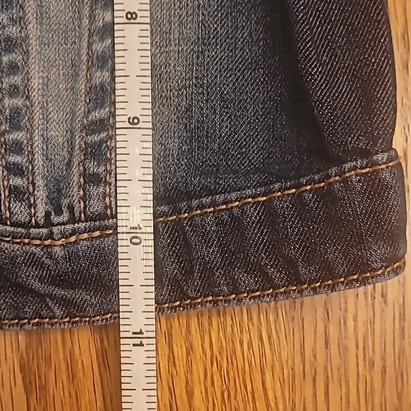 Place Dark Blue Denim Jacket Jean Jacket Girls 12-18 Months LOT H - Picture 6 of 8